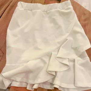 Ruffle skirt